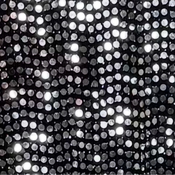 Nellie Mae Silver Sequined Metallic Tank - Picture 5 of 5